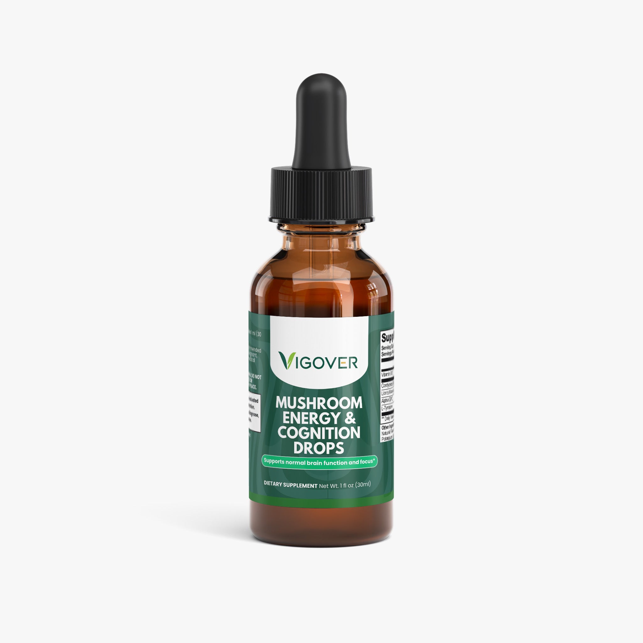 Vigover Mushroom Energy & Cognition Drops